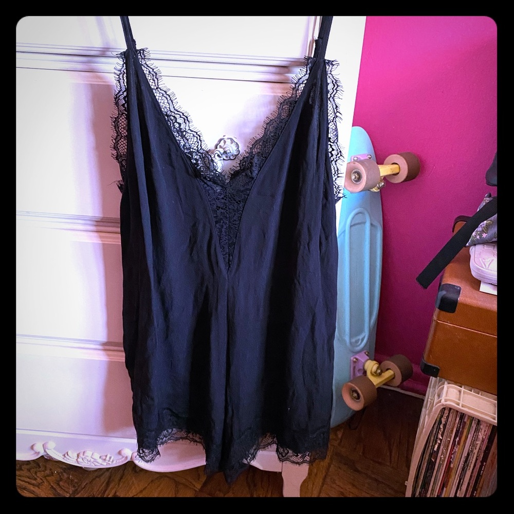 Express Lace Romper Size Large